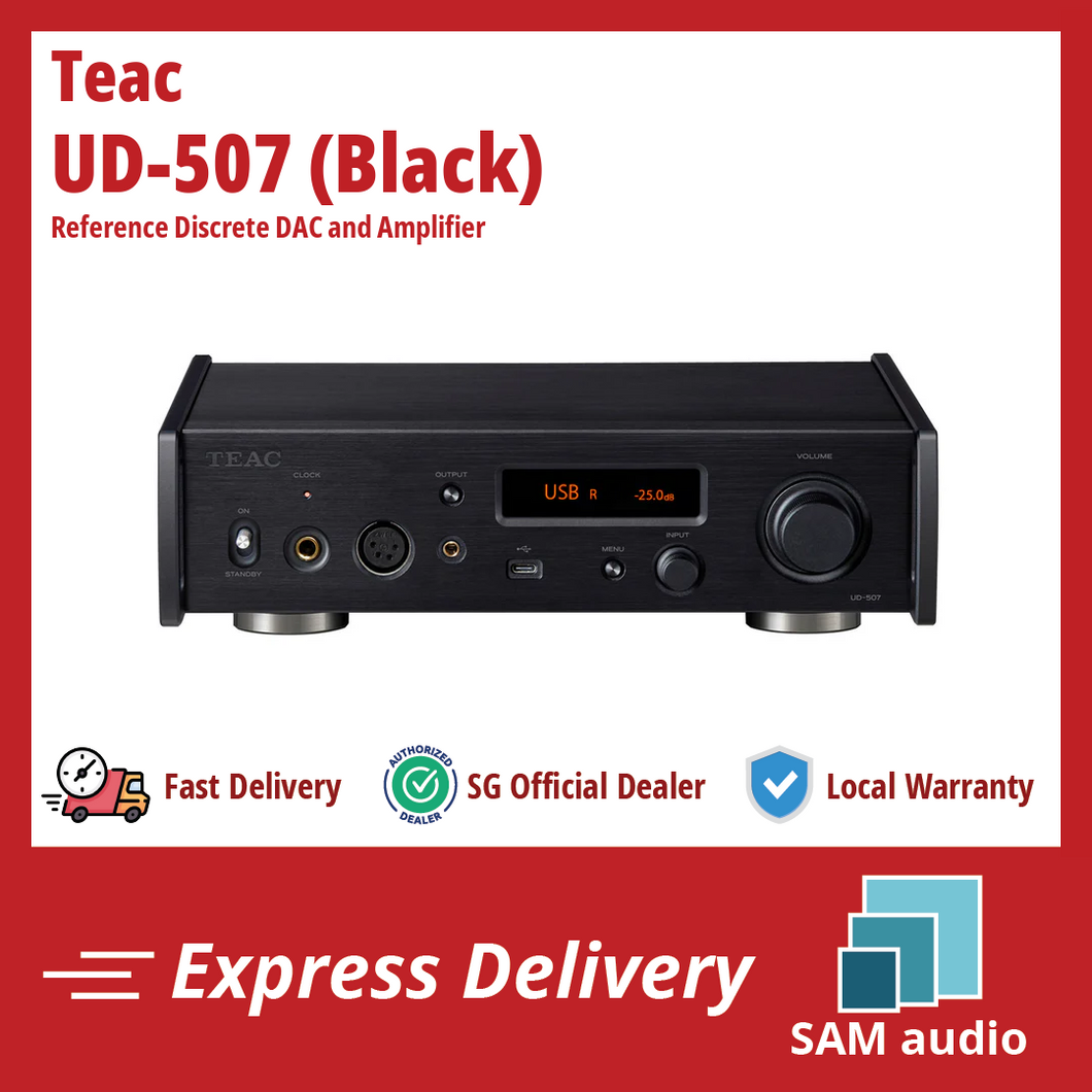 [🎶SG] TEAC UD-507 (UD507) Reference Discrete DAC and Amplifier