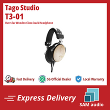 Load image into Gallery viewer, [🎶SG] TAGO STUDIO T3-01 Over-Ear Wooden Close-back Headphone
