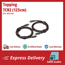 Load image into Gallery viewer, [🎶SG] TOPPING TCR2 (TCR) Audiophile RCA Interconnect Cable
