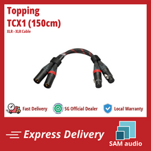 Load image into Gallery viewer, [🎶SG] TOPPING TCX1 Audiophile Balanced XLR Interconnect Cable
