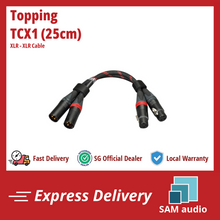 Load image into Gallery viewer, [🎶SG] TOPPING TCX1 Audiophile Balanced XLR Interconnect Cable
