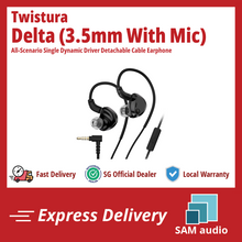 Load image into Gallery viewer, [🎶SG] TWISTURA DELTA - All-Scenario Single Dynamic Driver Detachable Cable Earphone

