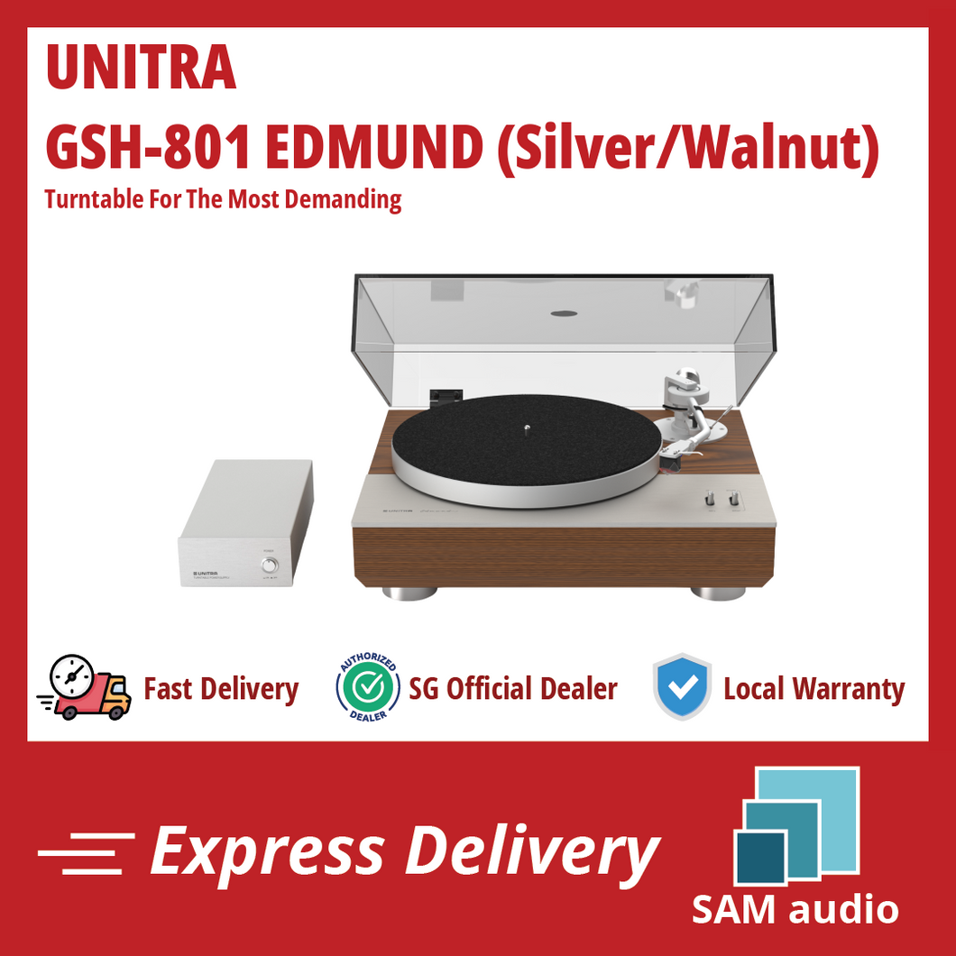 [🎶SG] UNITRA GSH-801 EDMUND Turntable For The Most Demanding