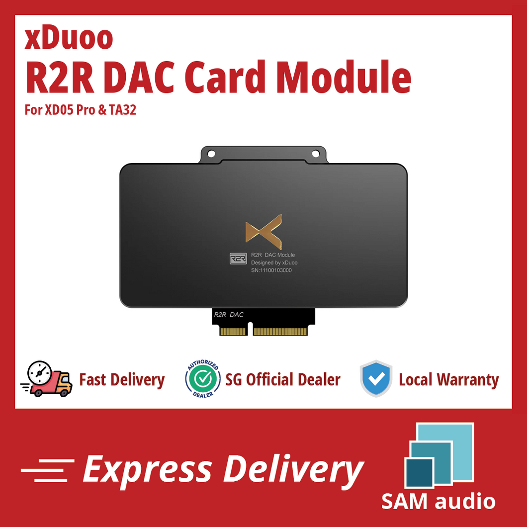 [🎶SG] XDUOO R2R DAC Card Module for XD05 PRO & TA32