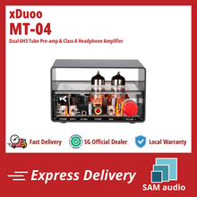 Load image into Gallery viewer, [🎶SG] xDuoo MT-04 - Dual 6H3 Tube Pre-amp &amp; Class A Headphone Amplifier (MT04)
