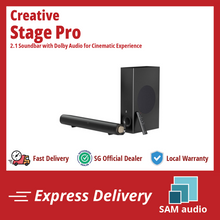 Load image into Gallery viewer, [🎶SG] CREATIVE STAGE PRO - 2.1 Soundbar with Dolby Audio
