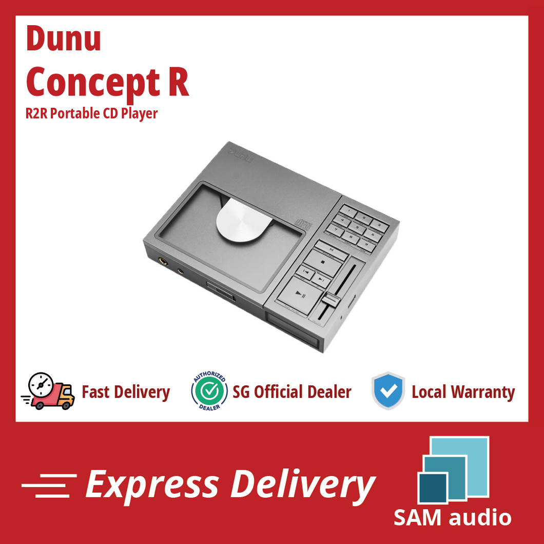 [🎶SG] DUNU CONCEPT R - R2R Portable CD Player