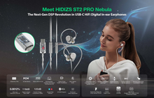 Load image into Gallery viewer, [🎶SG] HIDIZS ST2 PRO Nebula 2-in-1 High-Performance DAC &amp; USB-C HiFi Digital In-ear Earphones
