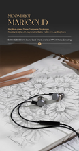 Load image into Gallery viewer, [🎶SG] MOONDROP MARIGOLD 10mm Dynamic Driver Neckband-style With Asymmetric Cable In-ear Earphone
