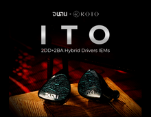 Load image into Gallery viewer, [🎶SG] DUNU x KOTO ITO 2DD + 2BA Hybrid Drivers IEMs
