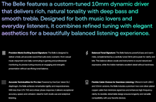 Load image into Gallery viewer, [🎶SG] KIWI EARS BELLE - 10mm DLC Dynamic Driver IEMs
