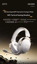 Load image into Gallery viewer, [🎶SG] EPZ GM55 - HiFi Tactical Gaming Headset With Interactive APP Tuning
