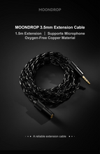 Load image into Gallery viewer, [🎶SG] MOONDROP 3.5mm Extension Headphone Upgrade Cable

