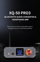 Load image into Gallery viewer, [🎶SG] XDUOO XQ-50 PRO 3 (XQ50 PRO 3, XQ50PRO3) Bluetooth DAC &amp; Headphone AMP
