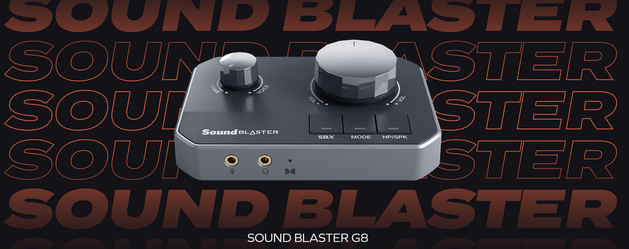 🎶SG] CREATIVE SOUND BLASTER G8 Hi-Res Gaming DUAL USB DAC And Amp