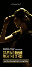 Load image into Gallery viewer, [🎶SG] MOONDROP GRAVITY GM-01 PRO - 50mm Dynamic Driver Professional Gaming Over-ear Headphone
