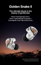 Load image into Gallery viewer, [🎶SG] EARACOUSTIC AUDIO GENESIS GOLDEN SNAKE II #G2025 - The Ultimate Tribute To The Beauty Of Gentleness
