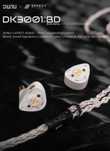 Load image into Gallery viewer, [🎶SG] DUNU x EFFECT AUDIO DK3001DB - Limited Edition 1 DD + 4 BA + 4 Micro Planar Drivers IEMs
