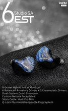 Load image into Gallery viewer, [🎶SG] DUNU SA6 EST 6BA + 2EST Drivers In-Ear Monitors
