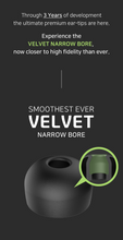 Load image into Gallery viewer, [🎶SG] ELOIT/DIVINUS Velvet Narrow Bore Replacement Silicone Eartips
