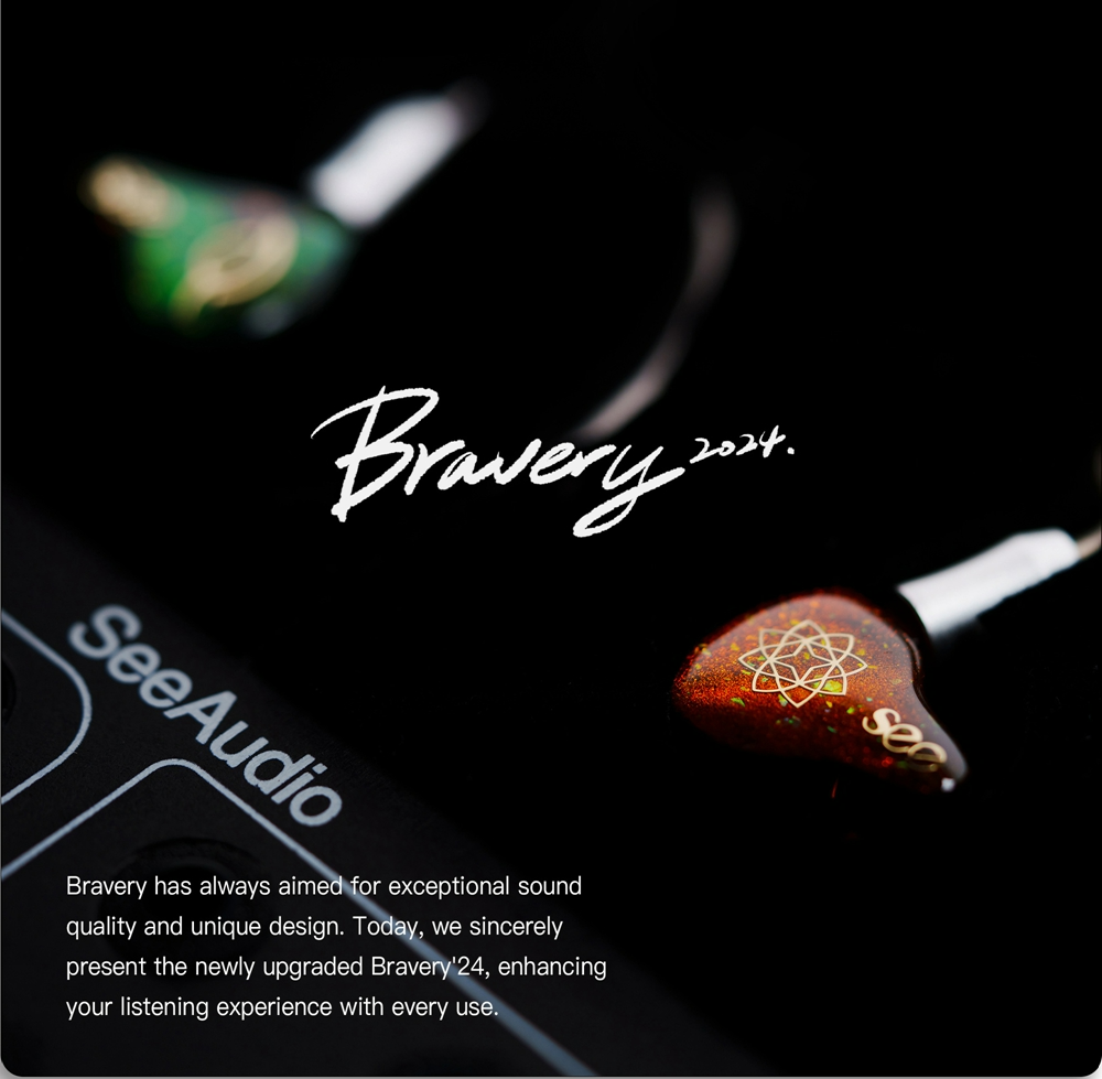 🎶SG] SEEAUDIO BRAVERY 2024 - 4BA In-Ear Monitors IEM – SAM