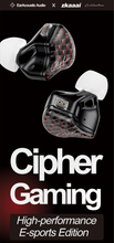 Load image into Gallery viewer, [🎶SG] EARACOUSTIC AUDIO x ZKAAAI CIPHER GAMING - High-performance E-sports Edition
