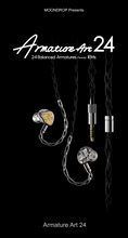 Load image into Gallery viewer, [🎶SG] MOONDROP ARMATURE ART 24 (AA24) - 24 Balanced Armatures In-ear Monitors
