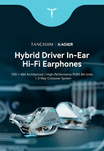 Load image into Gallery viewer, [🎶SG] TANCHJIM KAISER - 1DD + 4BA Hybrid Driver In-Ear Monitors
