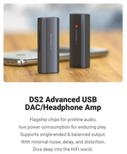 Load image into Gallery viewer, [🎶SG] FOSI AUDIO DS2 Dual CS43131 Portable Headphone DAC/Amp Dongle
