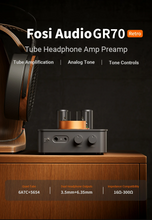 Load image into Gallery viewer, [🎶SG] FOSI AUDIO GR70 - Tube Headphone Amplifier
