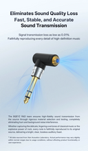 Load image into Gallery viewer, [🎶SG] BQEYZ Audio Adapter - 4.4mm to 6.35mm / 3.5mm to 6.35mm
