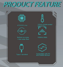Load image into Gallery viewer, [🎶SG] TANGZU HARMONIC EMPIRE (HE) Long Zhong Dui (LongzhongDui) - 3.5mm Single-Ended Interface Adapter
