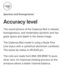 Load image into Gallery viewer, [🎶SG] ORTOFON MC CADENZA RED - A Touch of Warmth
