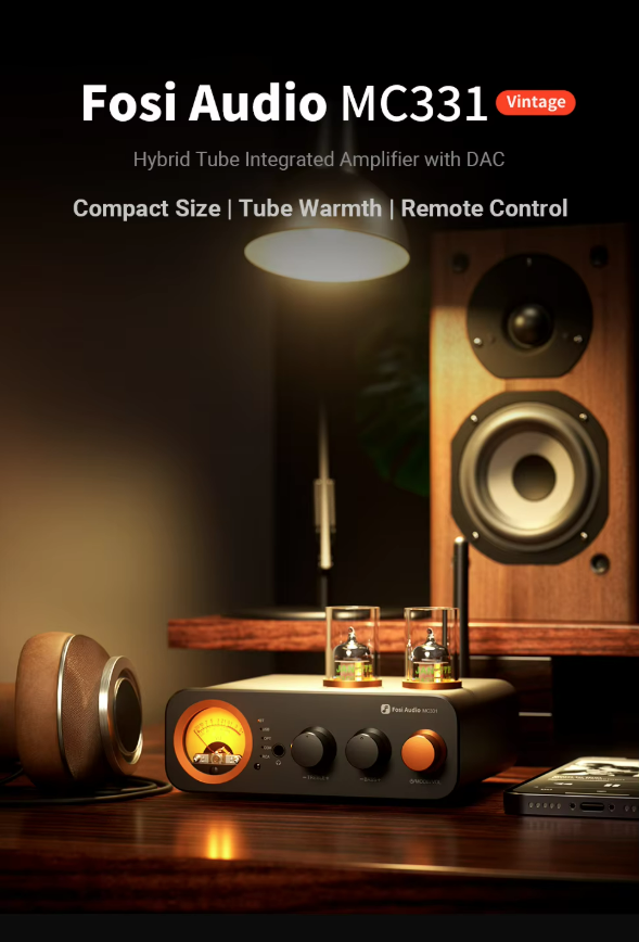 🎶SG] FOSI AUDIO MC331 Bluetooth Tube Integrated Amplifier With