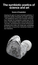 Load image into Gallery viewer, [🎶SG] EARACOUSTIC AUDIO SPA-LIMITED EDITION SILVER SNAKE COLLECTORS&#39; VERSION - Dynamic Driver In-Ear Monitors
