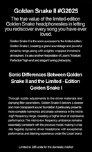 Load image into Gallery viewer, [🎶SG] EARACOUSTIC AUDIO GENESIS GOLDEN SNAKE II #G2025 - The Ultimate Tribute To The Beauty Of Gentleness
