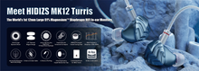 Load image into Gallery viewer, [🎶SG] HIDIZS MK12 Turris 12mm 91% Pure Magnesium Diaphragm HiFi In-ear Monitors
