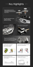 Load image into Gallery viewer, [🎶SG] TANCHJIM x EFFECT AUDIO FORCE Dual Dynamic Drive Flagship In-ear Monitors
