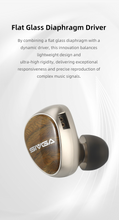 Load image into Gallery viewer, [🎶SG] SIVGA QUE UTG Flat Glass Diaphragm Dynamic Driver IEMs
