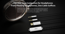 Load image into Gallery viewer, [🎶SG] AUNE ARU1 - Dual 3.5mm To USB-C DAC Headphone Cable
