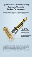 Load image into Gallery viewer, [🎶SG] BQEYZ Audio Adapter - 4.4mm to 6.35mm / 3.5mm to 6.35mm
