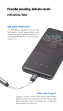 Load image into Gallery viewer, [🎶SG] BQEYZ LIN Type-C to 3.5mm / 4.4mm Portable DAC/AMP Adapter
