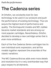 Load image into Gallery viewer, [🎶SG] ORTOFON MC CADENZA BRONZE - True High-End
