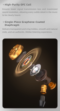 Load image into Gallery viewer, [🎶SG] SIVGA M300 - 15.4mm Large Dynamic Driver Hi-Fi Wired Earbuds
