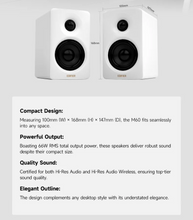 Load image into Gallery viewer, [🎶SG] EDIFIER M60 - Compact Bluetooth Desktop 2.0 Speakers
