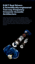 Load image into Gallery viewer, [🎶SG] MOONDROP STARFIELD 3 - DWT Dual Dynamic Driver IEMs (STARFIELD III)
