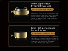 Load image into Gallery viewer, [🎶SG] KZ ZA12 - 2DD + 4BA Hybrid IEMs
