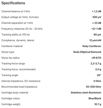 Load image into Gallery viewer, [🎶SG] ORTOFON MC CADENZA BLUE - Tremendous Clarity
