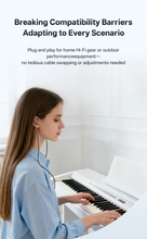 Load image into Gallery viewer, [🎶SG] BQEYZ Audio Adapter - 4.4mm to 6.35mm / 3.5mm to 6.35mm
