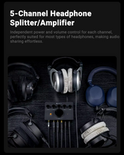Load image into Gallery viewer, [🎶SG] FOSI AUDIO PH05 5-Channel Headphone Splitter Amplifier
